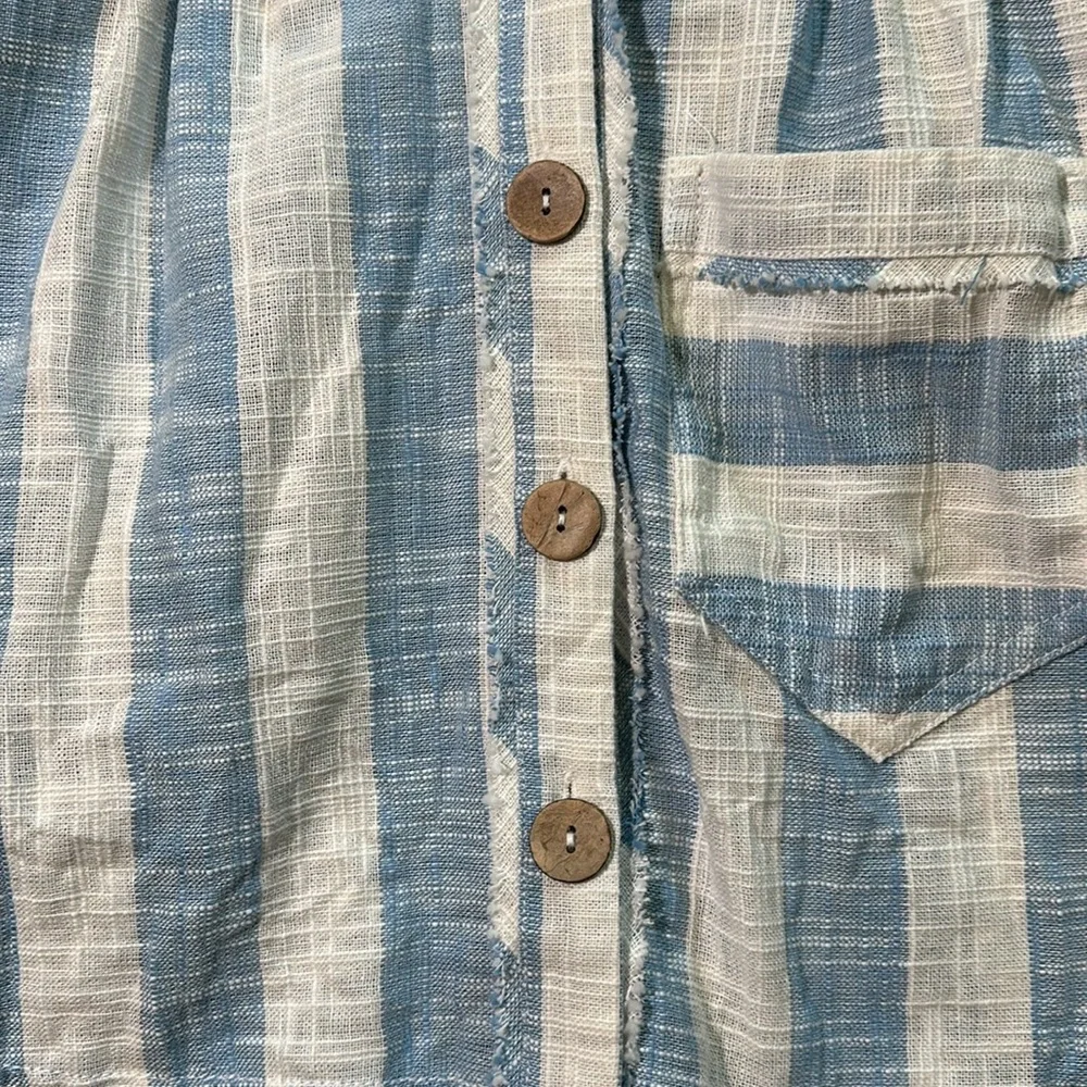 Free People Away At Sea Stirped Top
